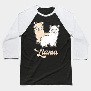 LLama Alpaca Baby Cute Baseball T-Shirt